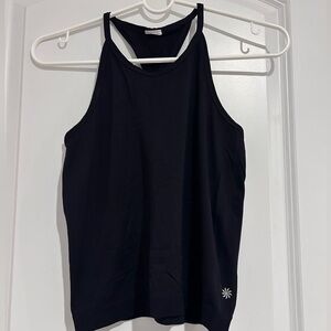 Athleta Black Sleeveless Women's Top